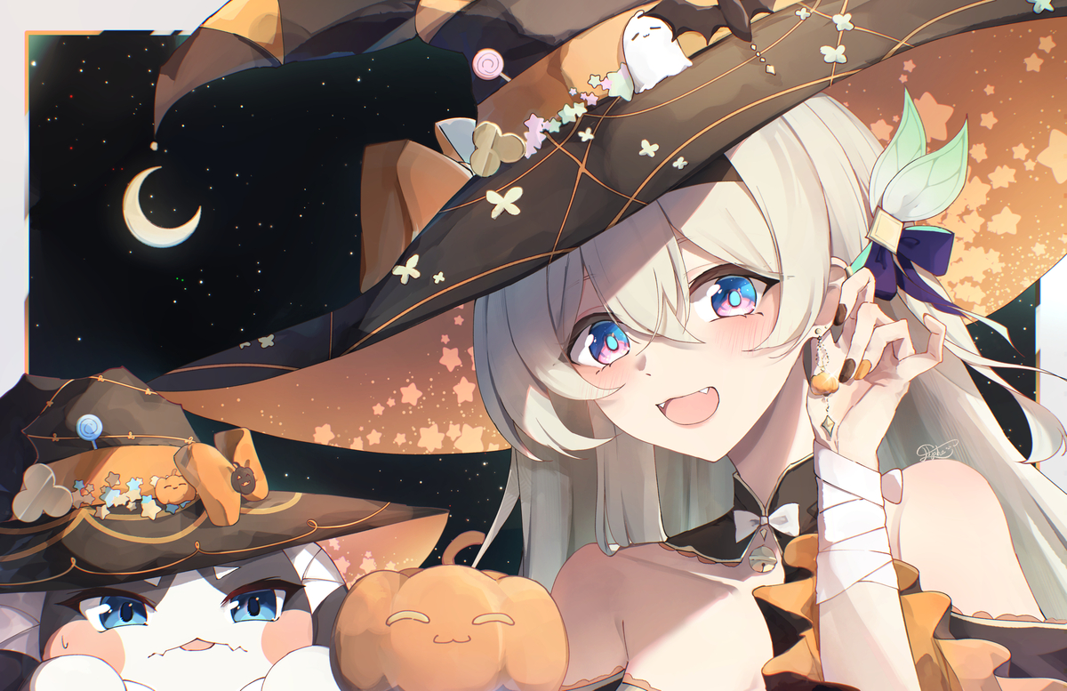 This is a pixiv picture whose title is Happy Halloween!.