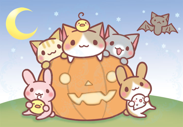 This is a pixiv picture whose title is ハッピーハロウィン.