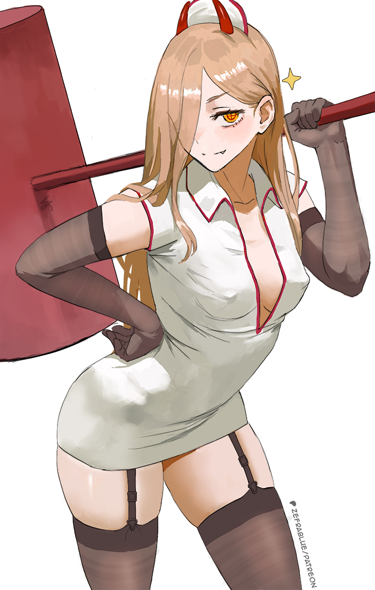 This is a pixiv picture whose title is パワー / power.