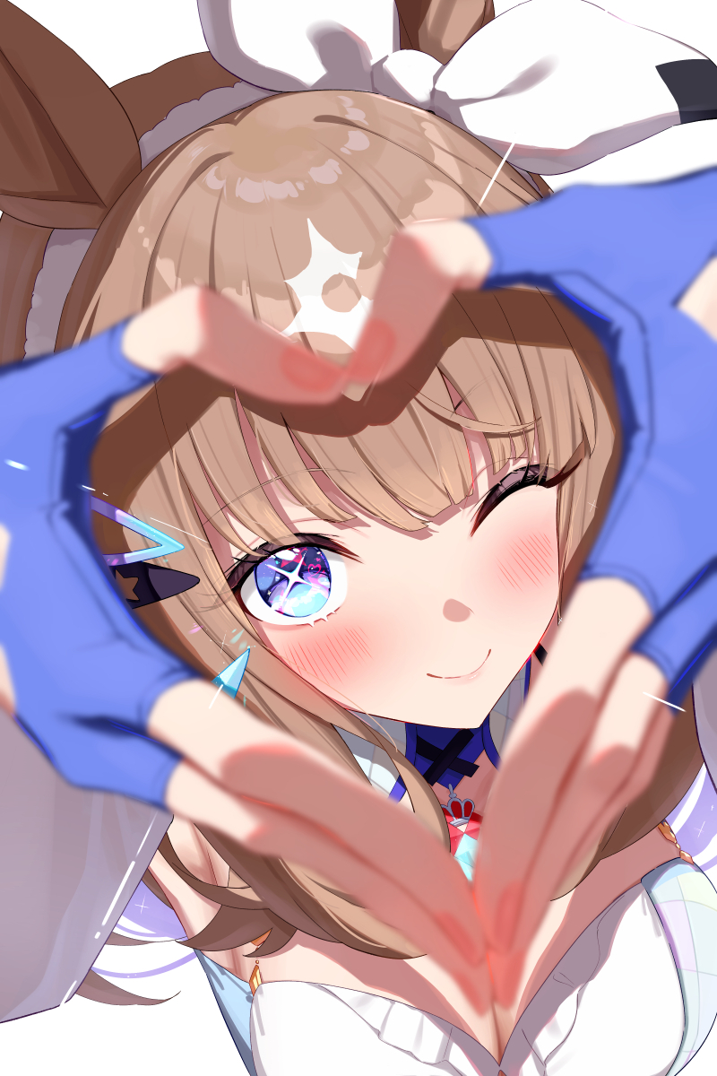 This is a pixiv picture whose title is アイ❤.