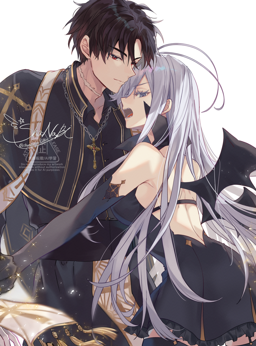 This is a pixiv picture whose title is 🎃シンレナ服装チェンジ.