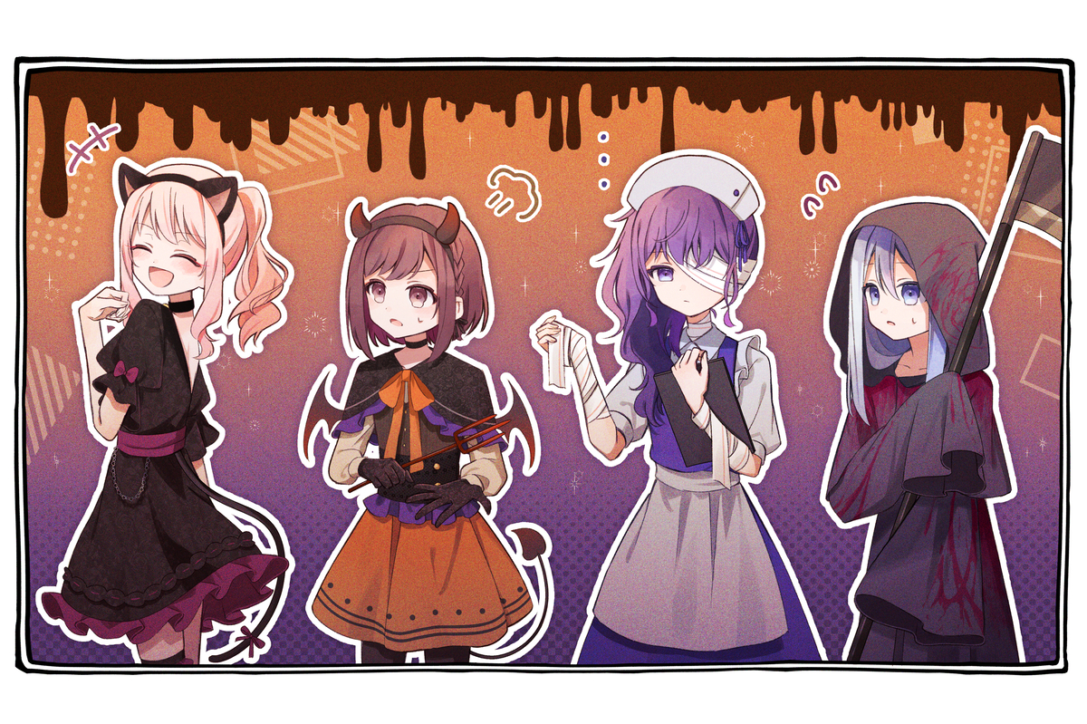 This is a pixiv picture whose title is ハロウィン25.
