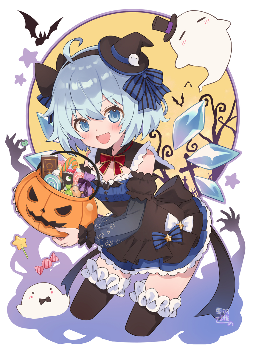 This is a pixiv picture whose title is 🦇🎃ハッピーハロウィン2025🎃👻.