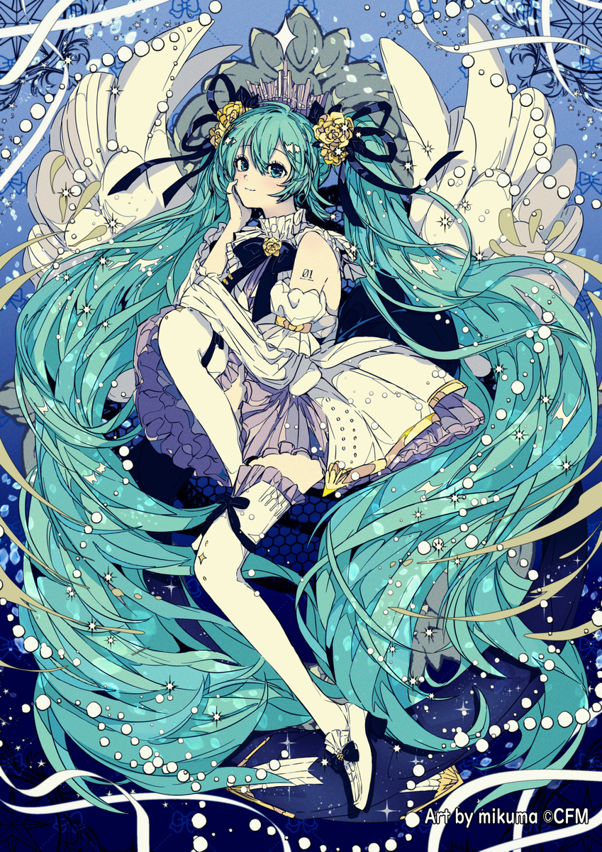 This is a pixiv picture whose title is 【works】初音ミクシンフォニー2025（神戸・横浜公演）.