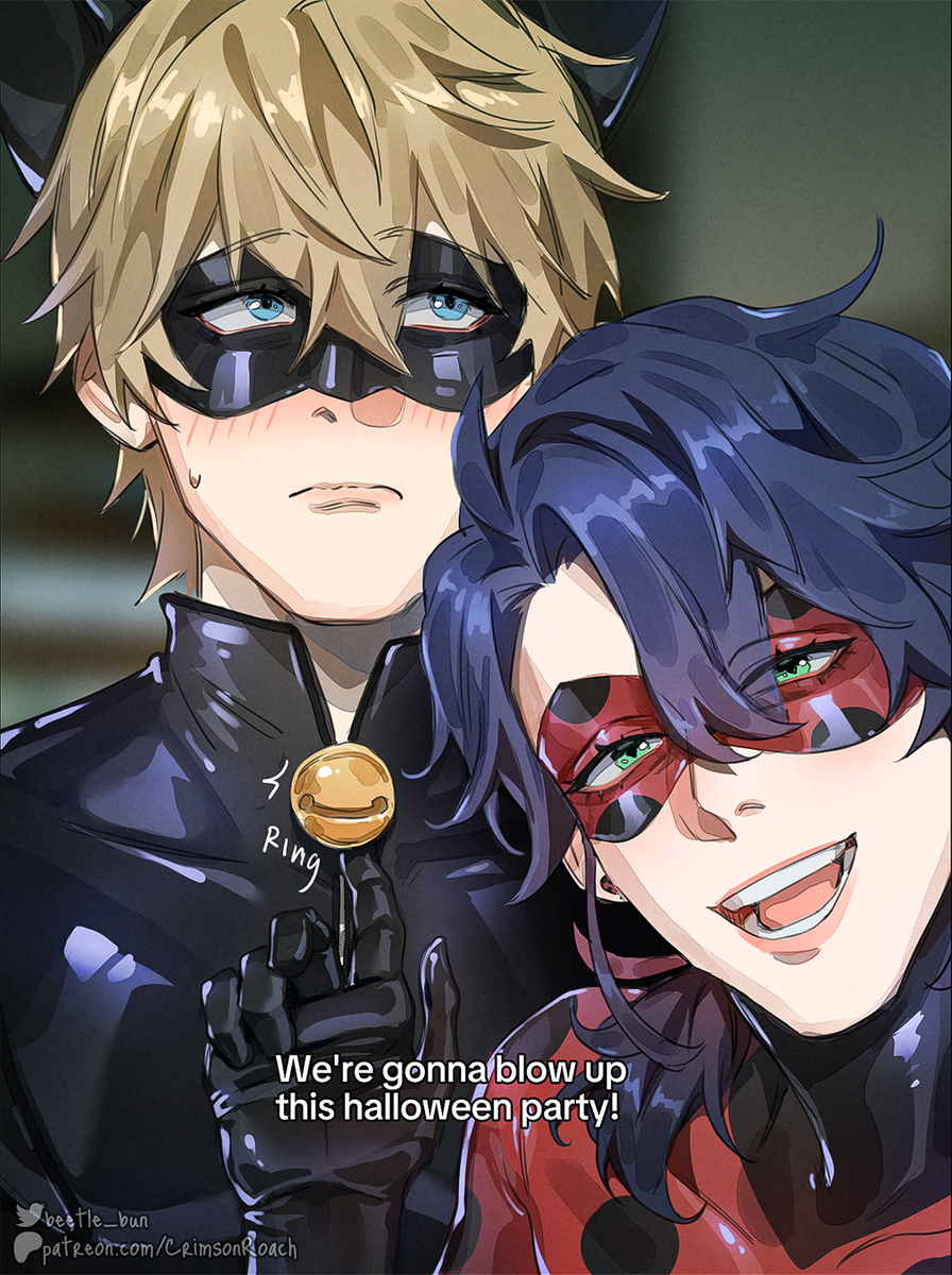 This is a pixiv picture whose title is Halloween Party (sampard).