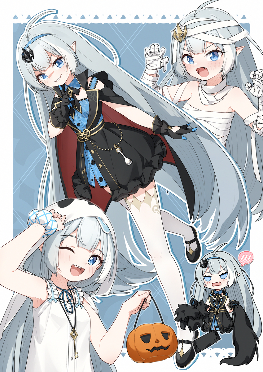 This is a pixiv picture whose title is 百変ボスのハロウィン！🎃.