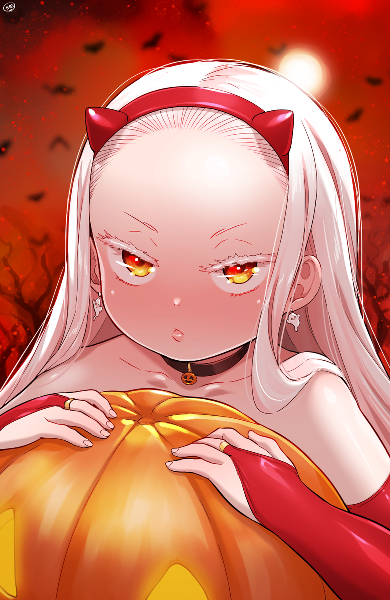 This is a pixiv picture whose title is ARI'S HALLOWEEN 2025.