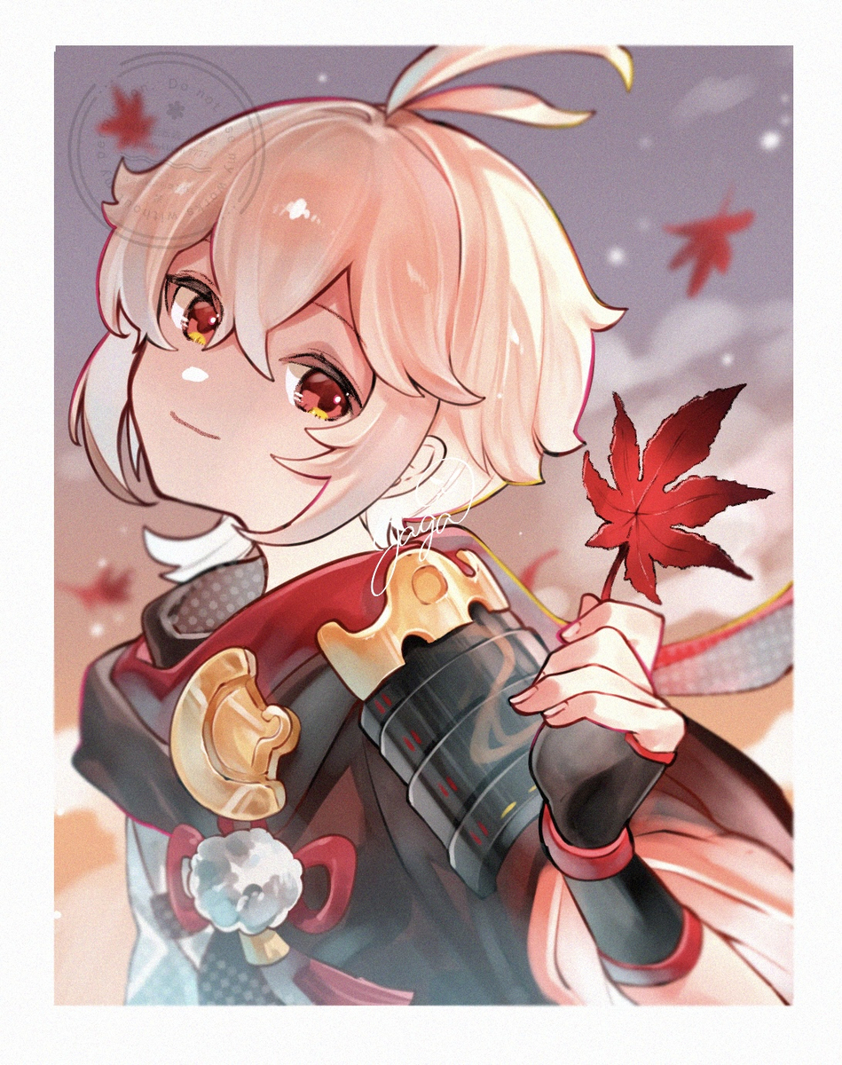 This is a pixiv picture whose title is 原神イラストまとめ.