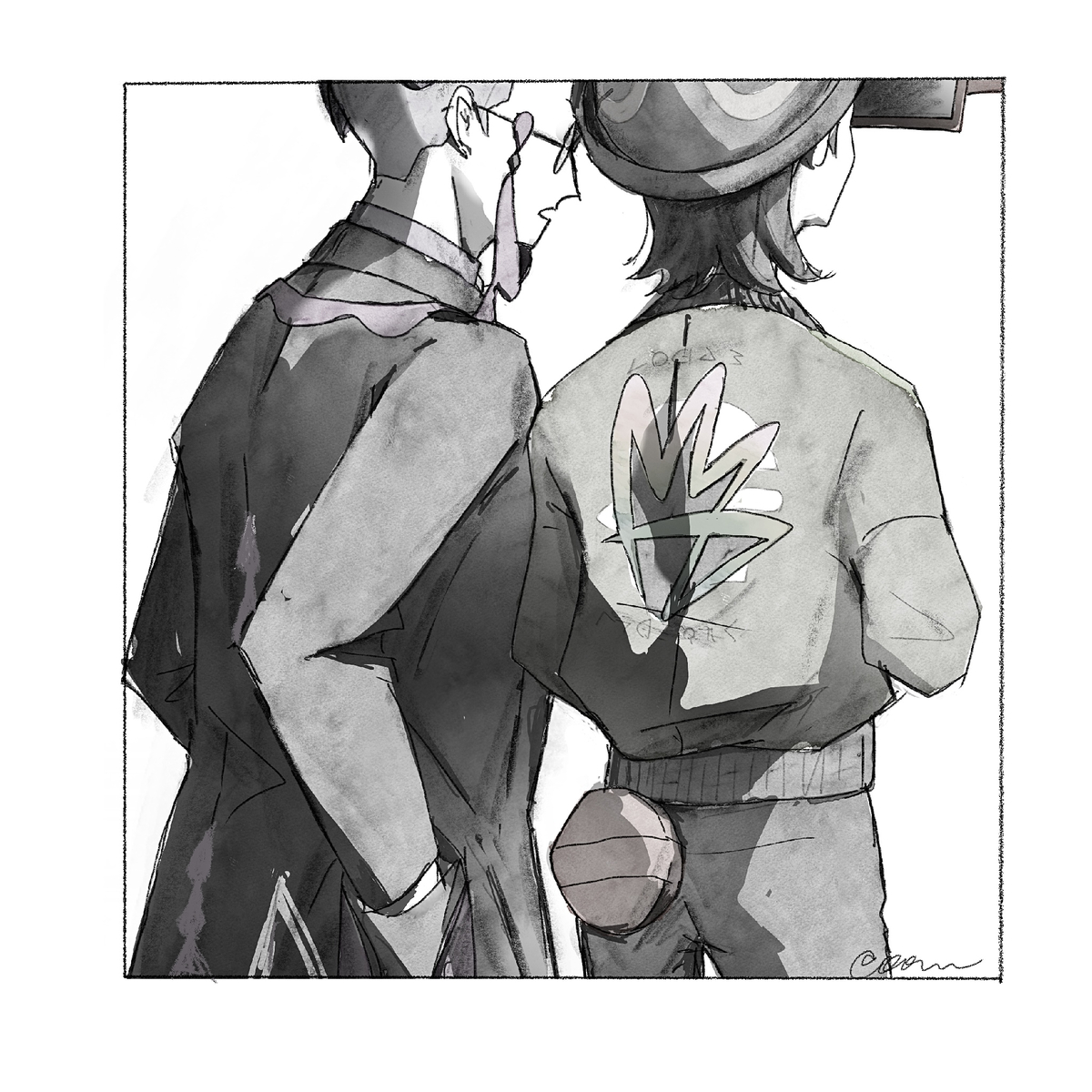 This is a pixiv picture whose title is 無題.