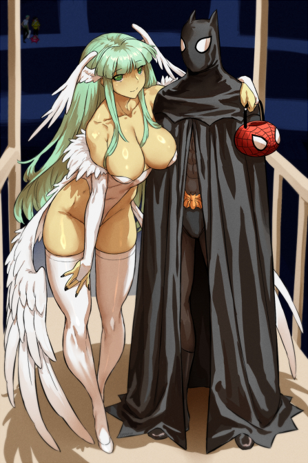 This is a pixiv picture whose title is Happy Halloween ^^.