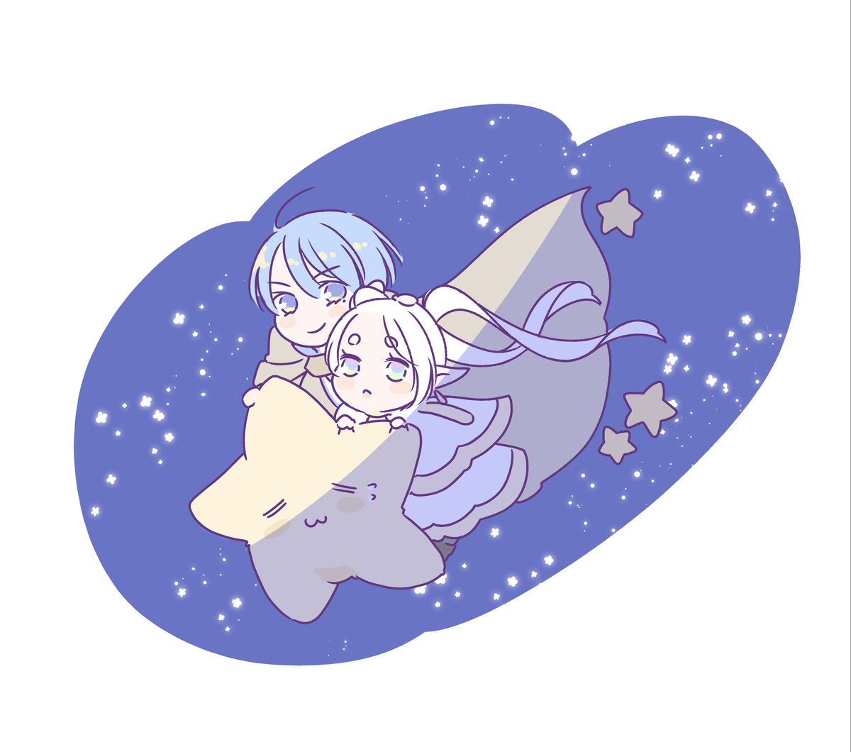 This is a pixiv picture whose title is 無題.