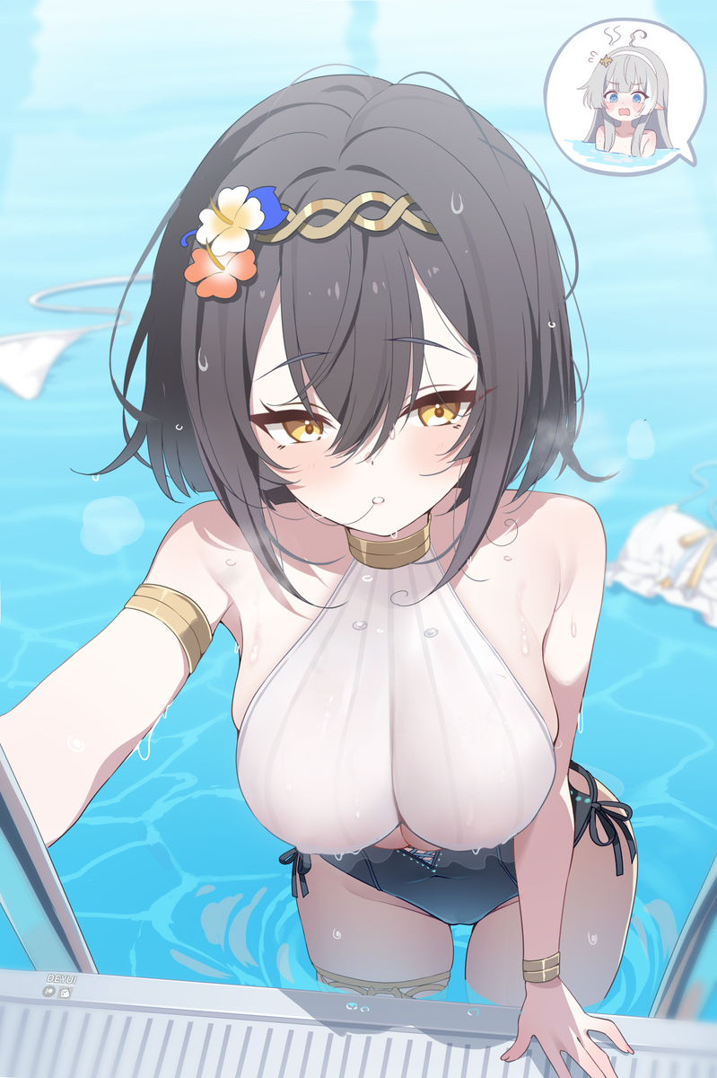 This is a pixiv picture whose title is Amber.