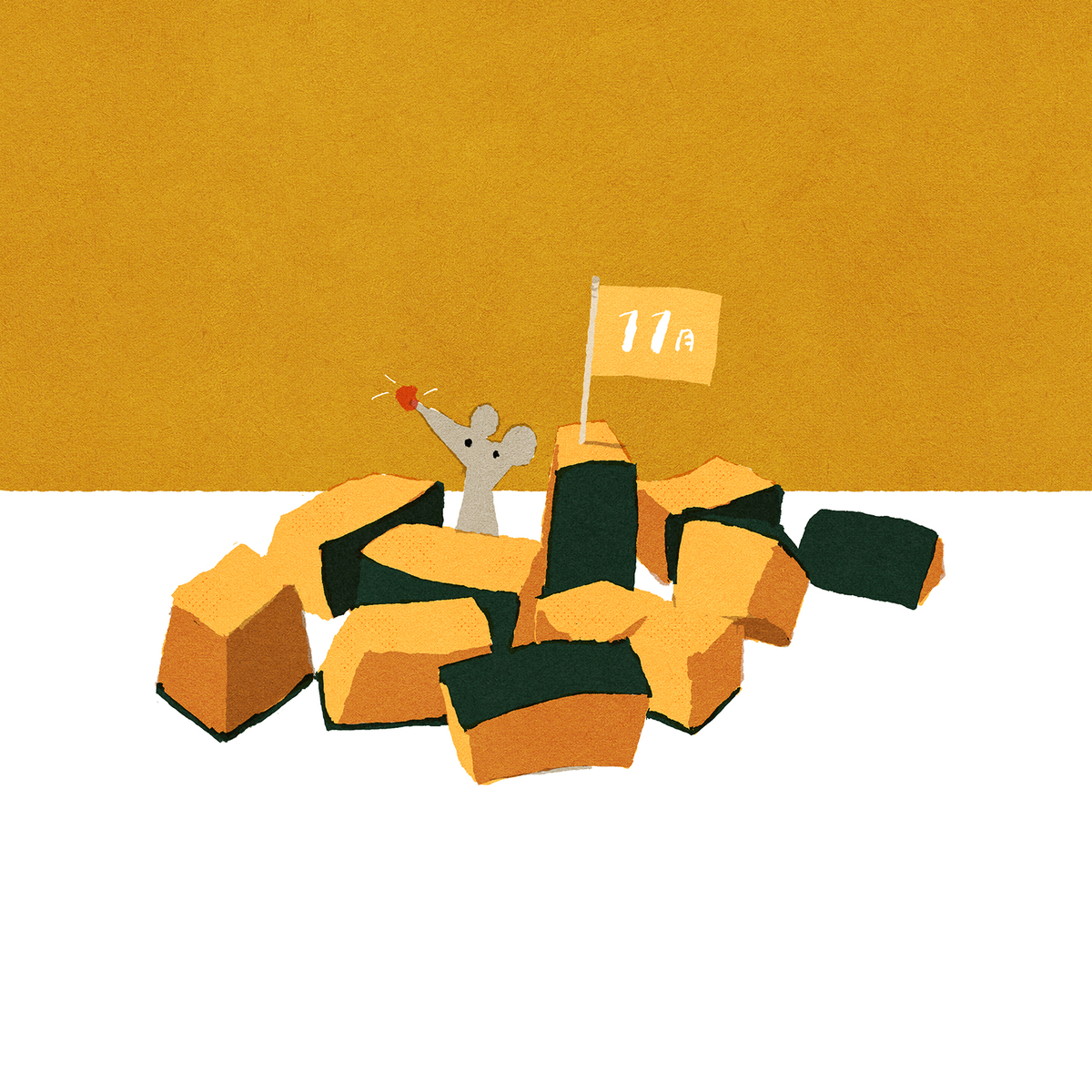 This is a pixiv picture whose title is 11月.