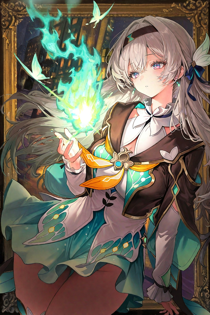 This is a pixiv picture whose title is ホタル／Firefly 🔥.