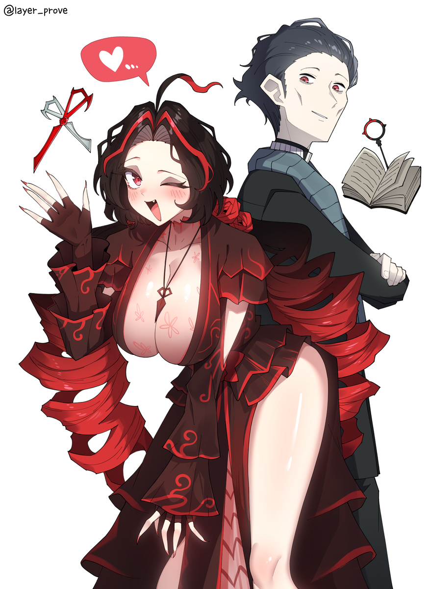 This is a pixiv picture whose title is 12코용 니콜리나/쿠리암브로.