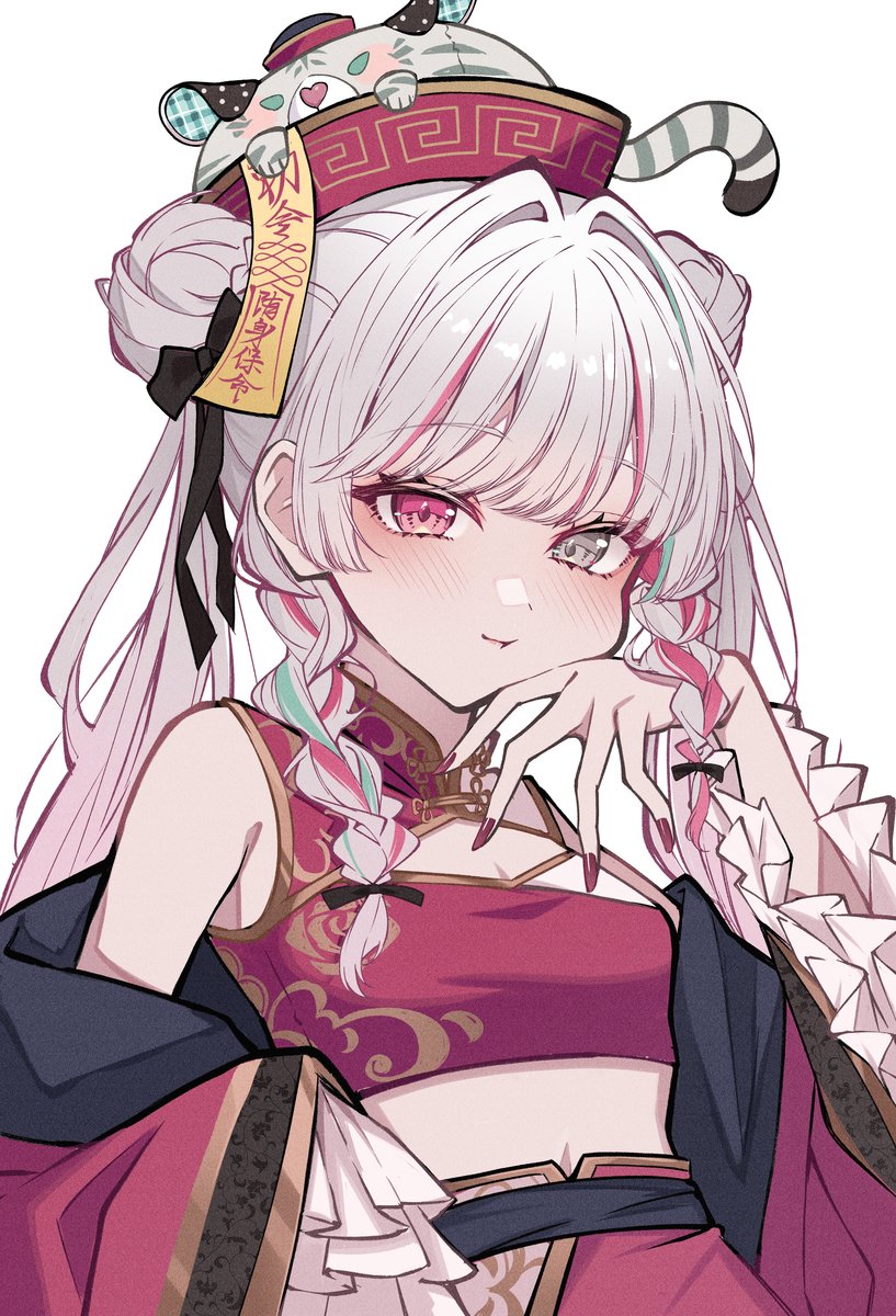 This is a pixiv picture whose title is キョンシー石神.