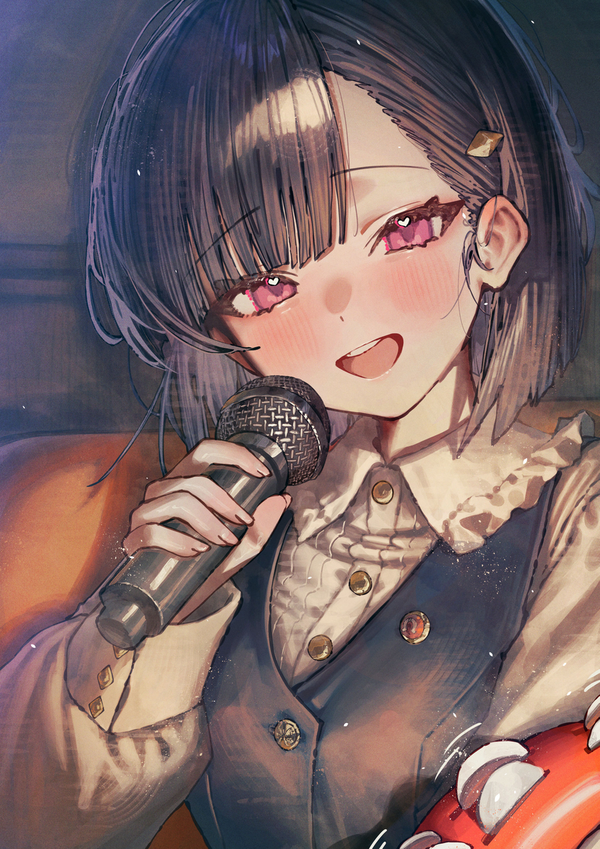 This is a pixiv picture whose title is Kiryuin Aoi.