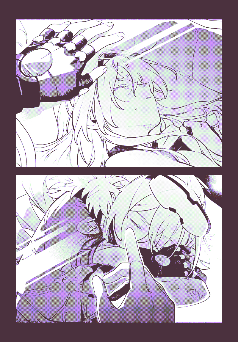 This is a pixiv picture whose title is 無題.