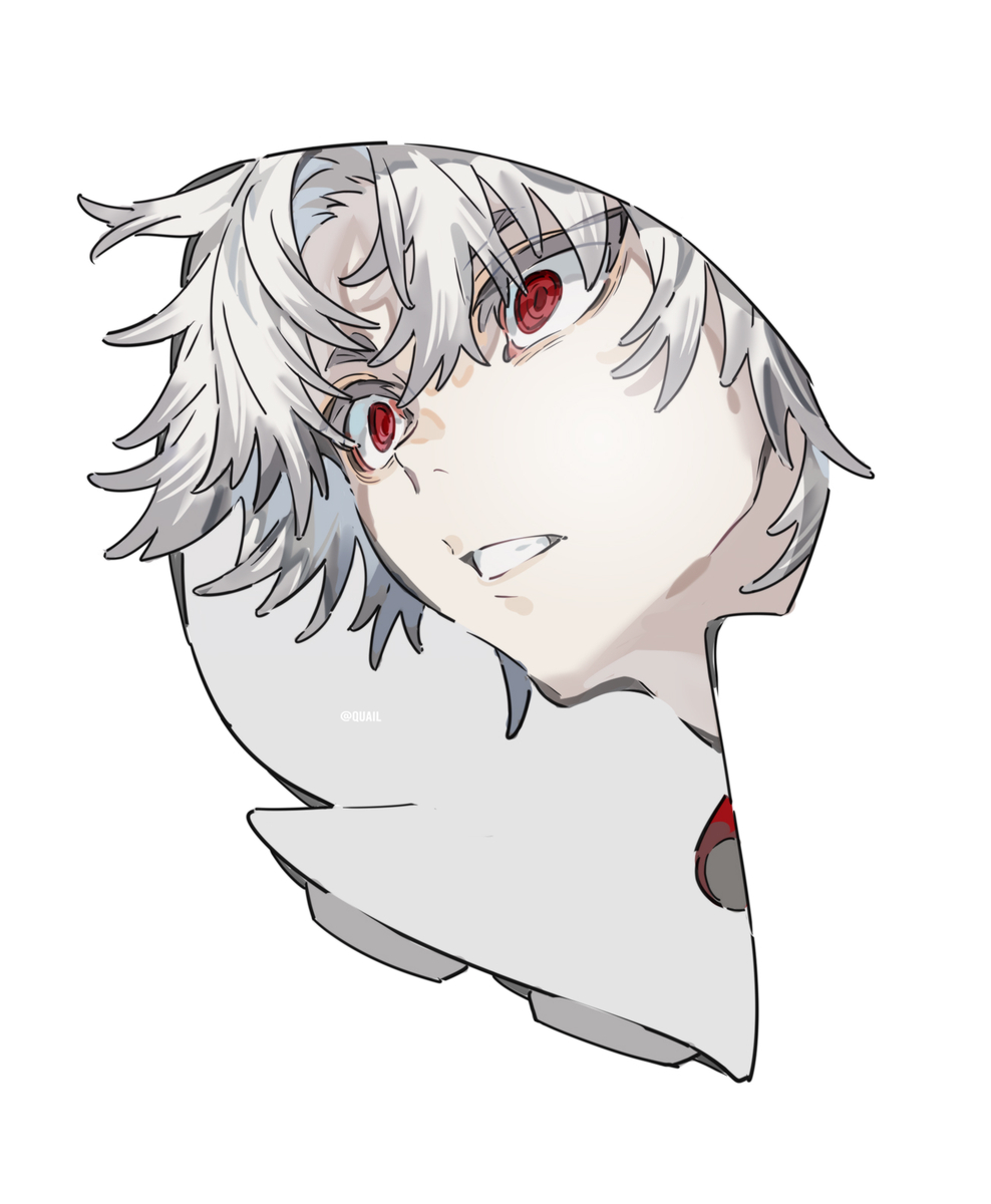 This is a pixiv picture whose title is 😕.