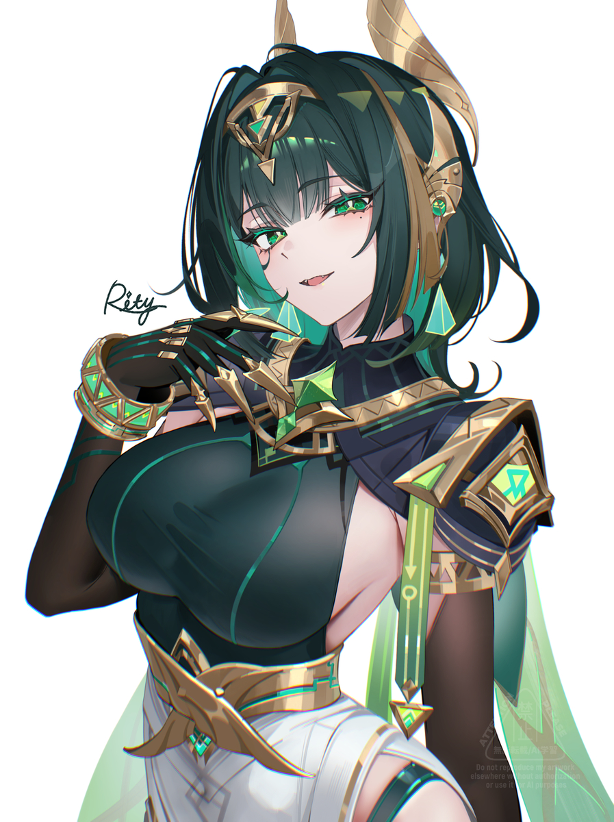 This is a pixiv picture whose title is ネフェル.