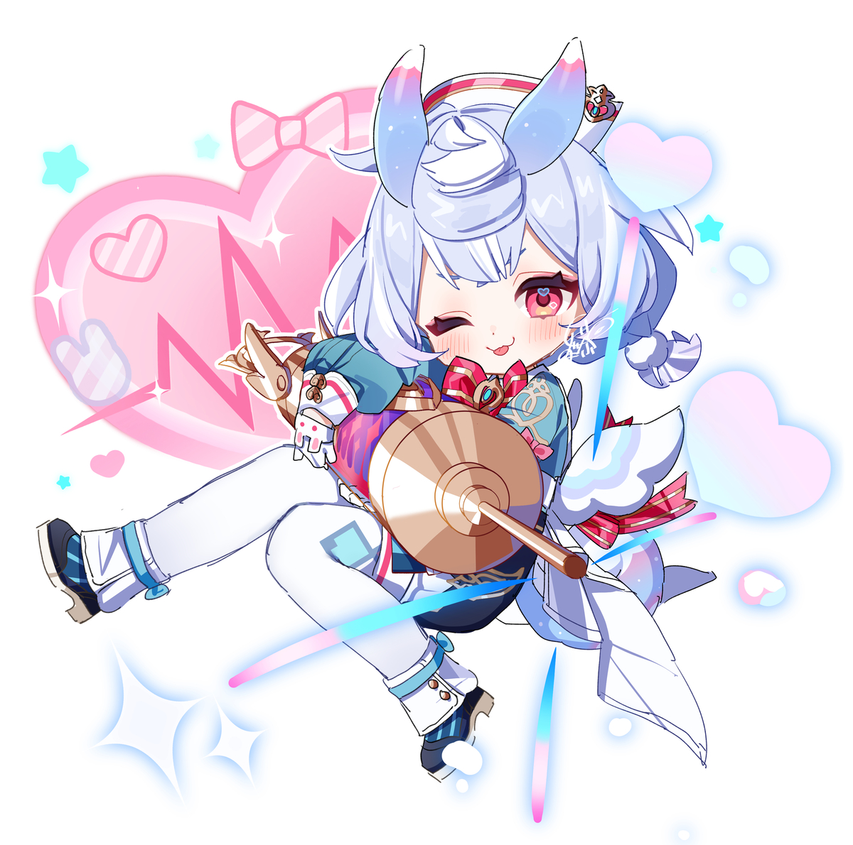 This is a pixiv picture whose title is おしぐ！.