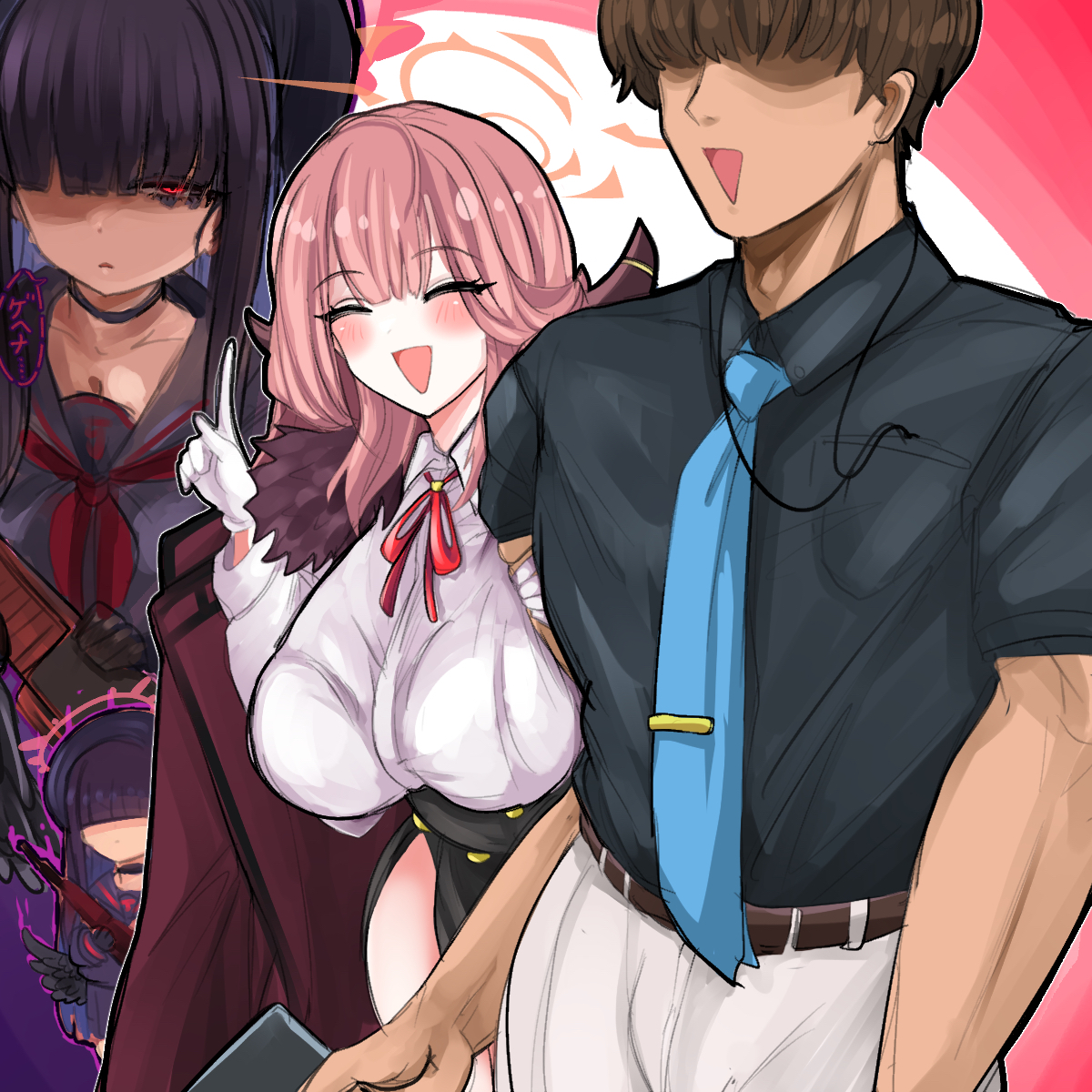 This is a pixiv picture whose title is ゲヘナへ.