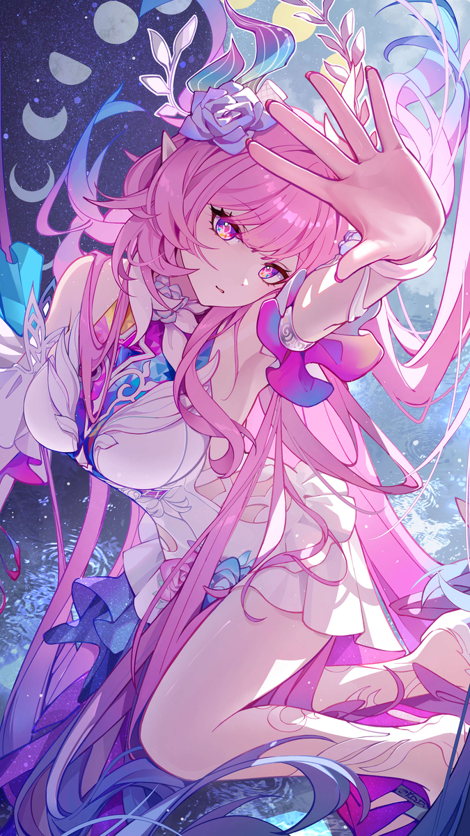 This is a pixiv picture whose title is 昔涟.