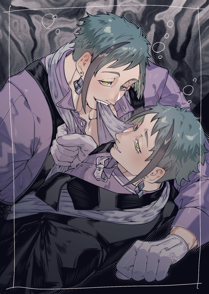 This is a pixiv picture whose title is 𝕏でシャドバンされた絵.