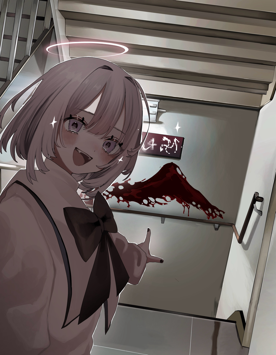 This is a pixiv picture whose title is 私は天使だって言ったでしょ.