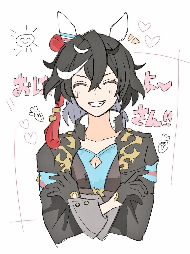 This is a pixiv picture whose title is らくがき🐴.