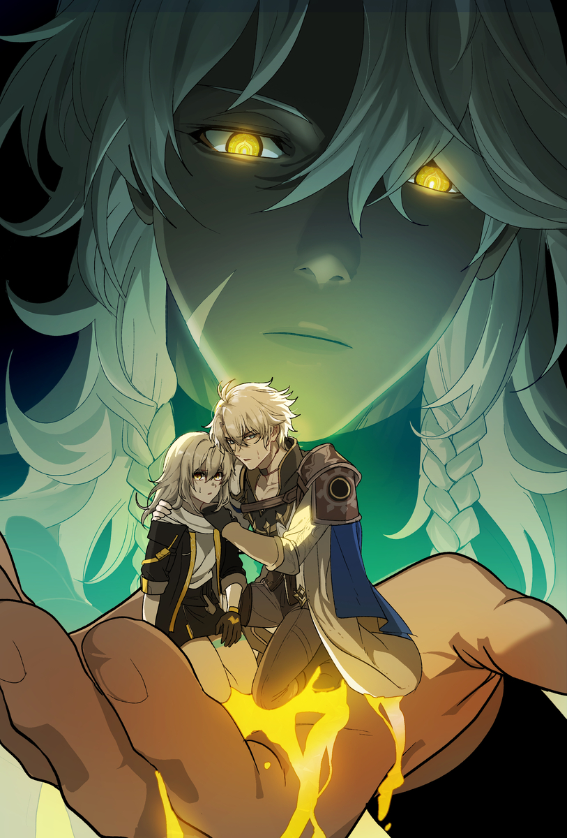 This is a pixiv picture whose title is 丹星 / ファイ星.