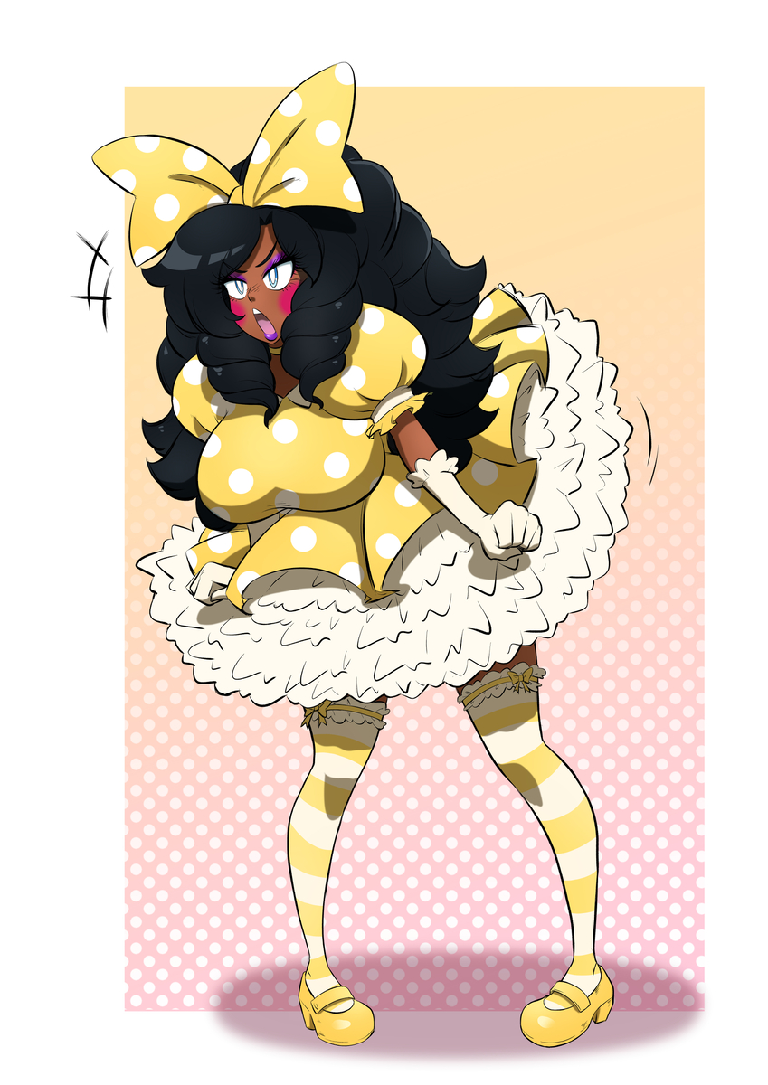 This is a pixiv picture whose title is Dolly Makeover Jackie.