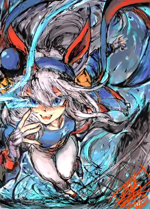 This is a pixiv picture whose title is タマモクロス.