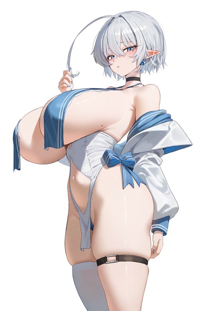 This is a pixiv picture whose title is OC.