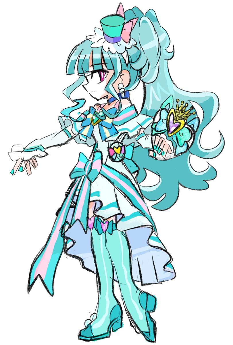 This is a pixiv picture whose title is キュアリリアン生誕祭25.