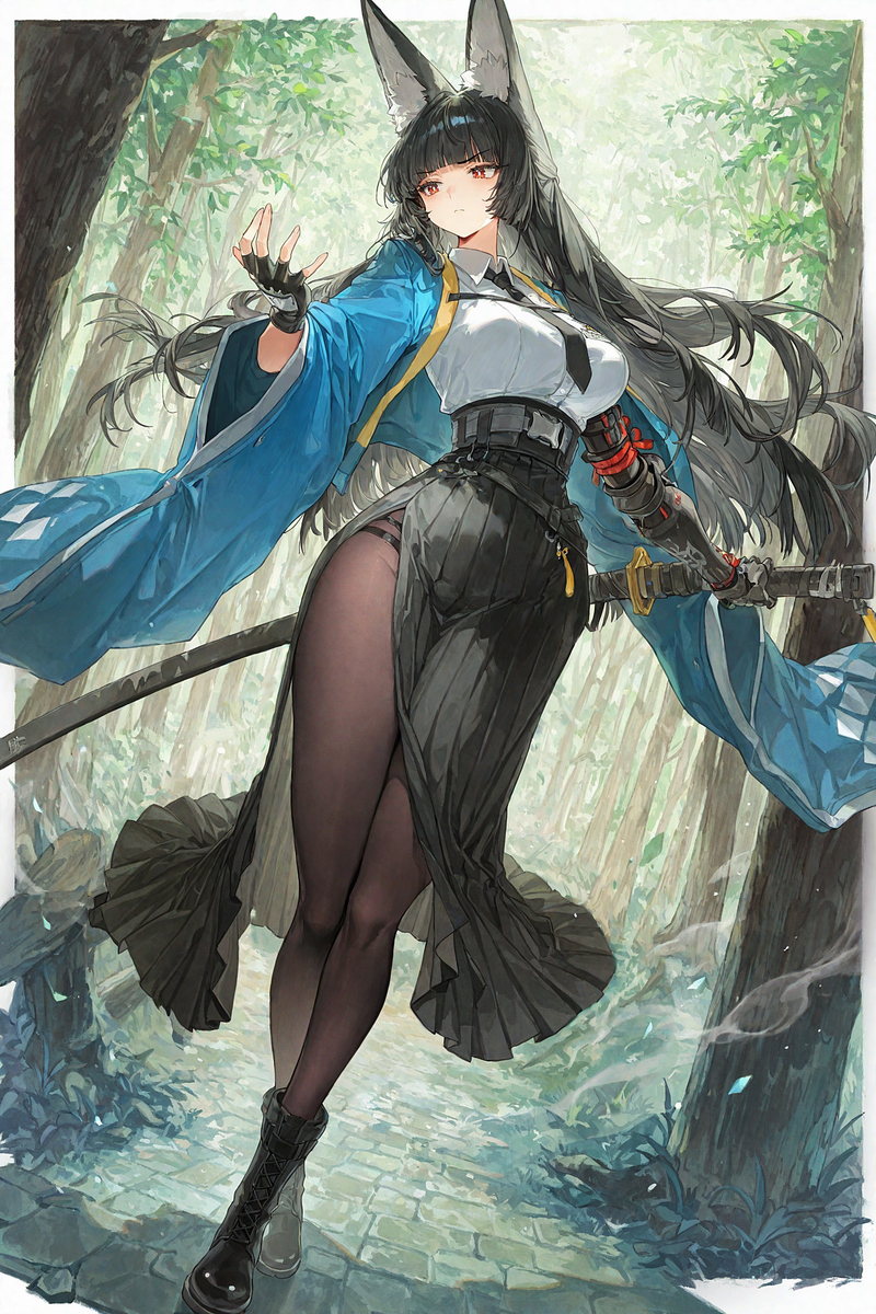 This is a pixiv picture whose title is 真面目な修行中の雅さん.