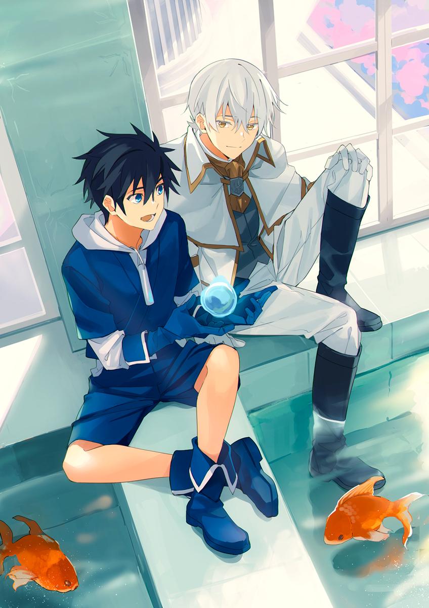 This is a pixiv picture whose title is 水の間.