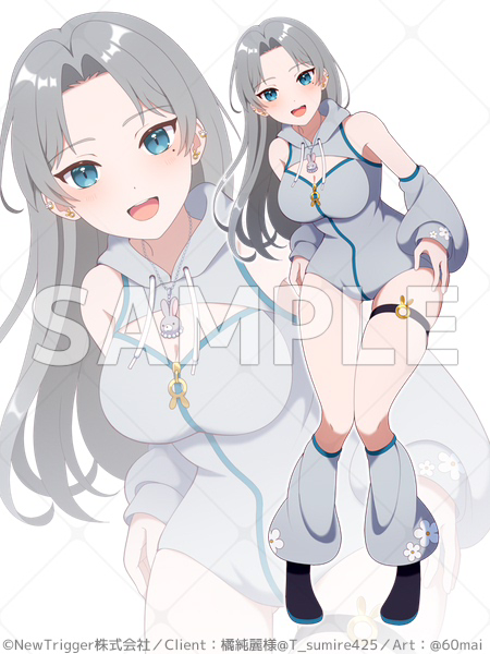 This is a pixiv picture whose title is 橘純麗様 新衣装立ち絵.