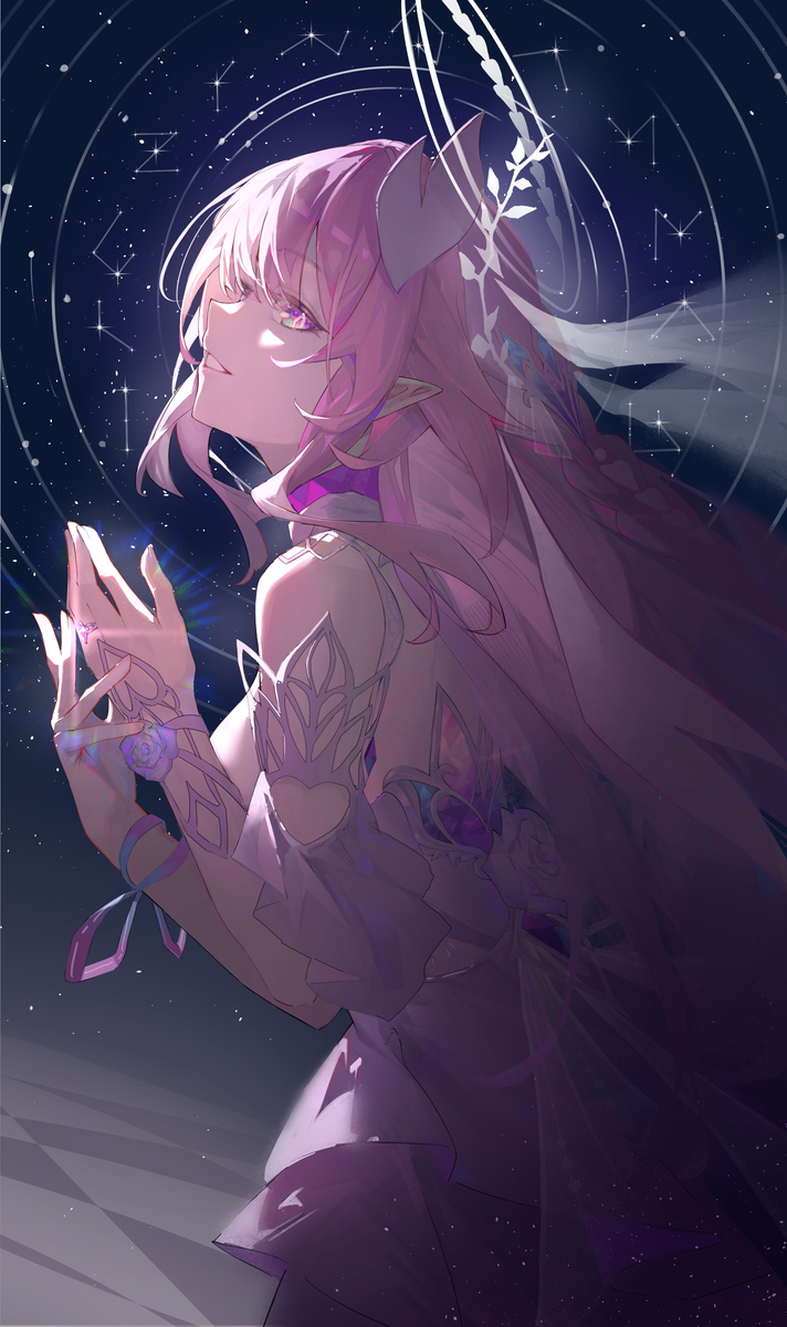 This is a pixiv picture whose title is Cyrene.