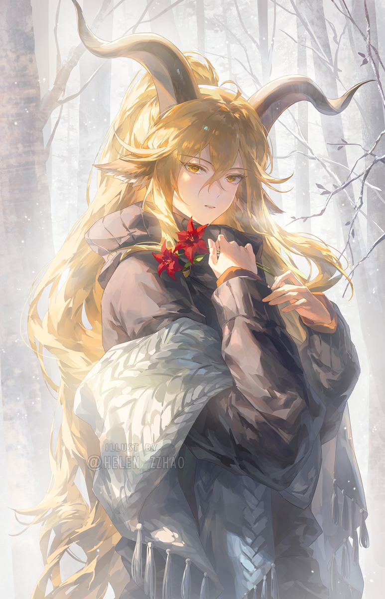 This is a pixiv picture whose title is 🩶.