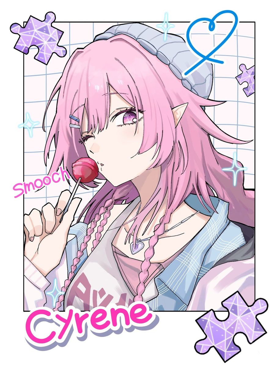 This is a pixiv picture whose title is キュレネ.