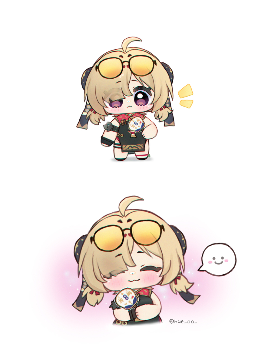 This is a pixiv picture whose title is 😁.