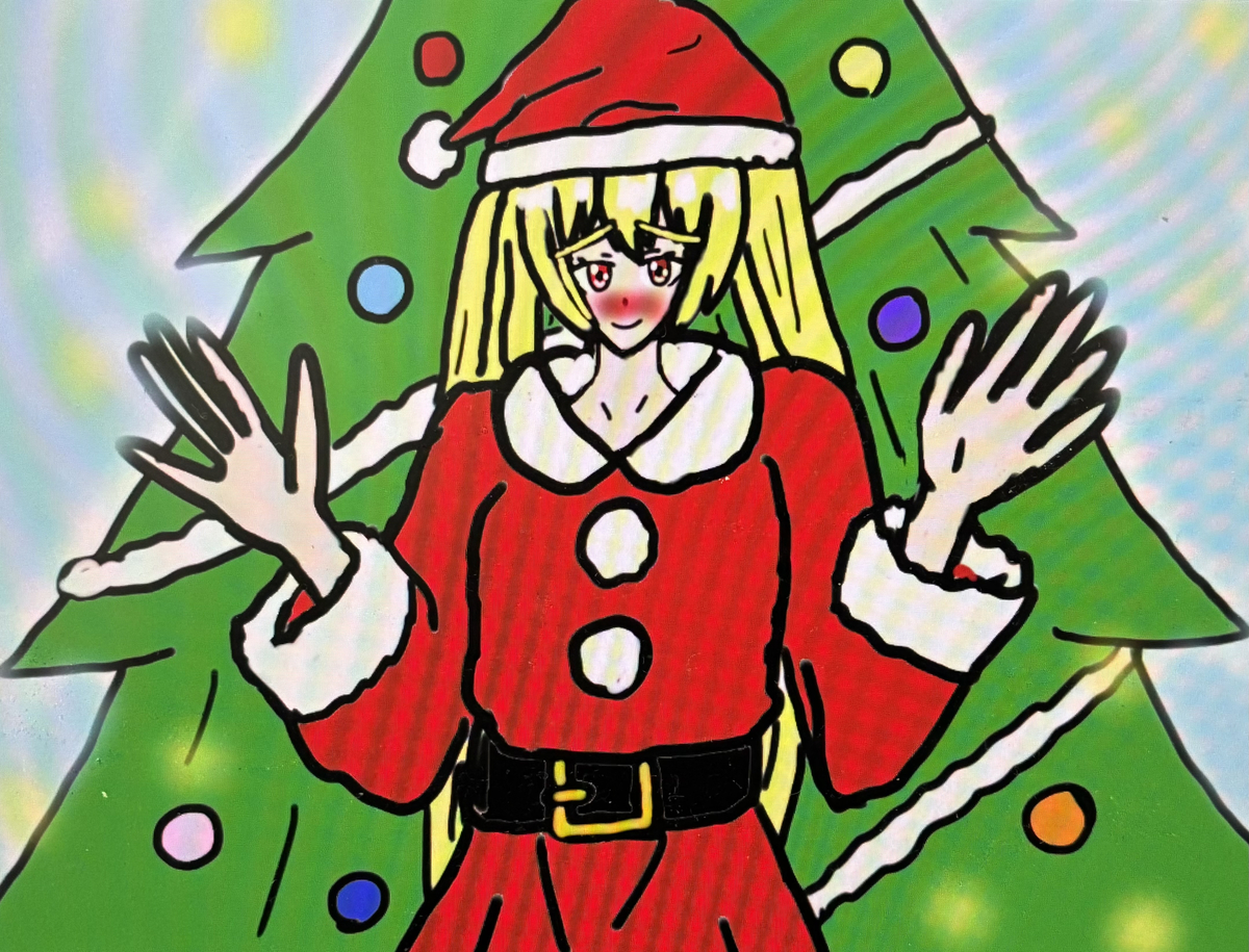 This is a pixiv picture whose title is サンタエレン🤶☃️.