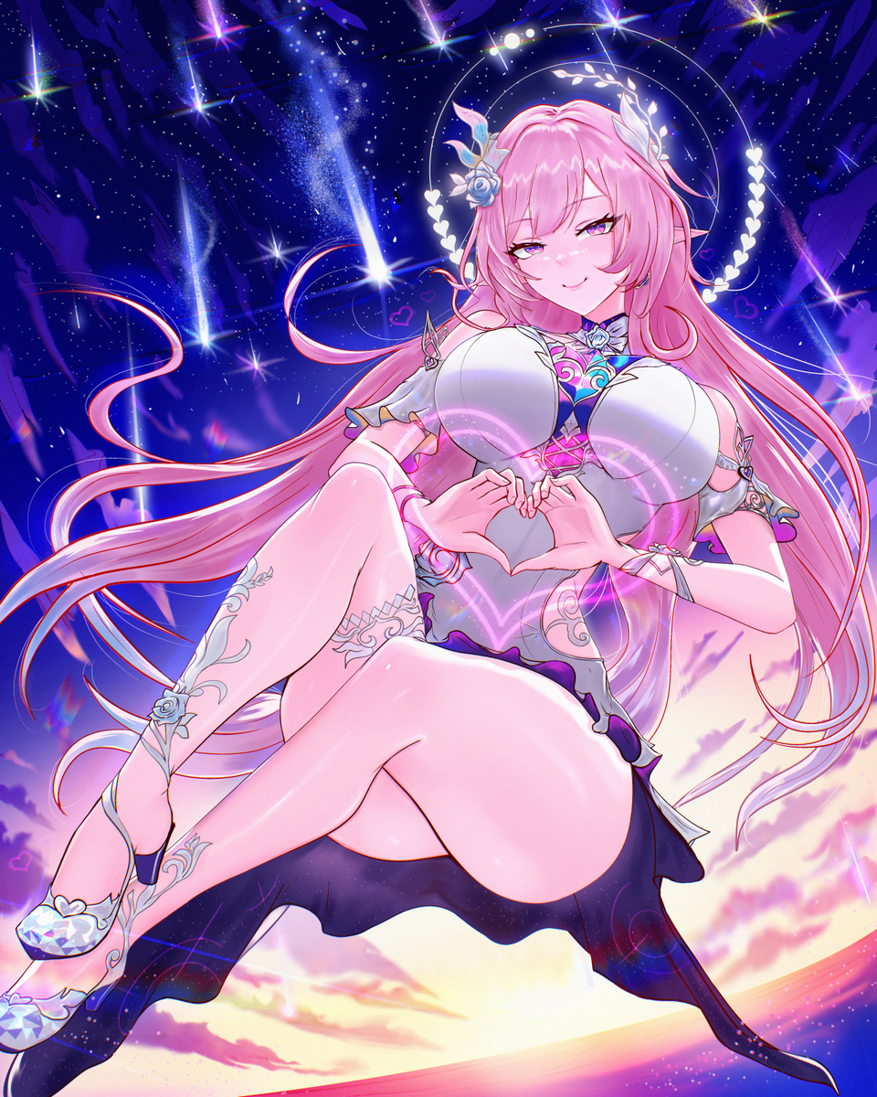 This is a pixiv picture whose title is Cyrene.