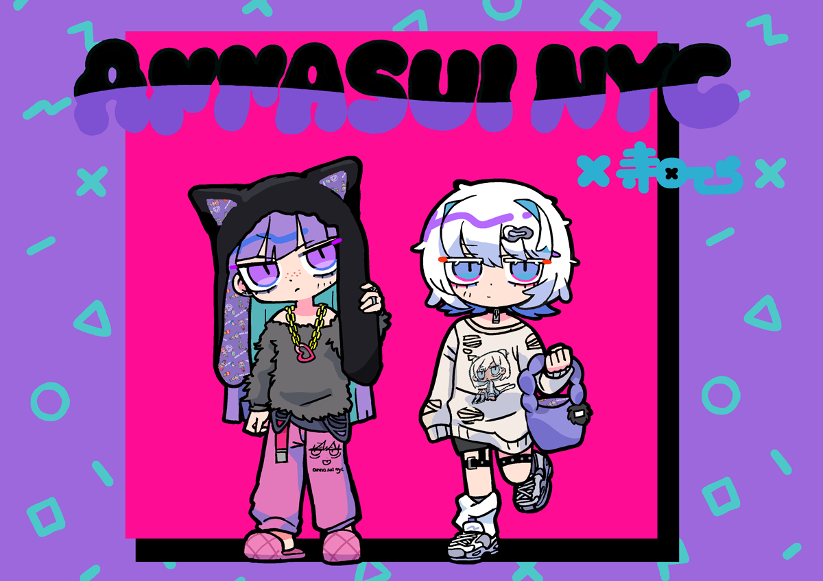 This is a pixiv picture whose title is ✖️ANNA SUI NYCコラボ.