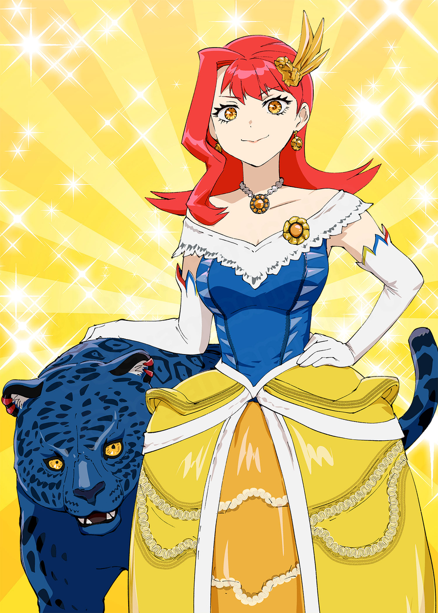 This is a pixiv picture whose title is 太陽公女.