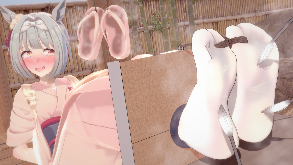 This is a pixiv picture whose title is 足花绽放！.