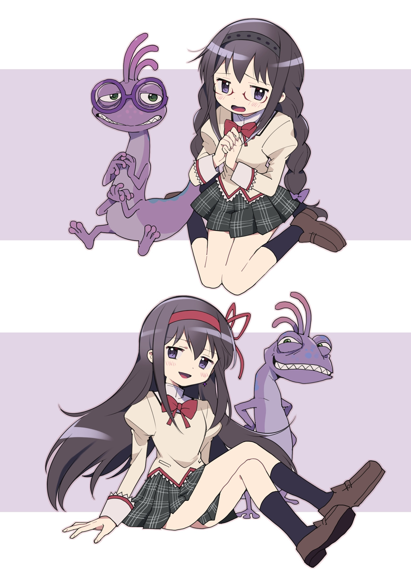 This is a pixiv picture whose title is まどマギ絵まとめ.