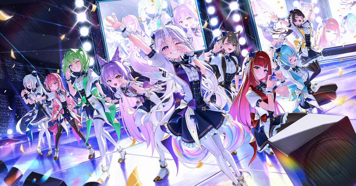 This is a pixiv picture whose title is StelLive Festival.