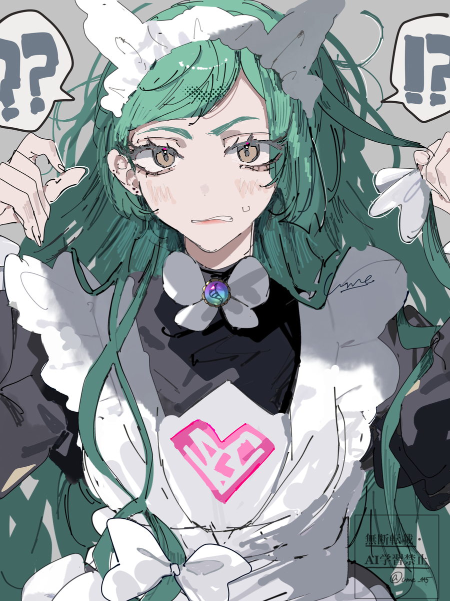 This is a pixiv picture whose title is 髪ほどいたハルジオさん見たいよ〜〜ん.